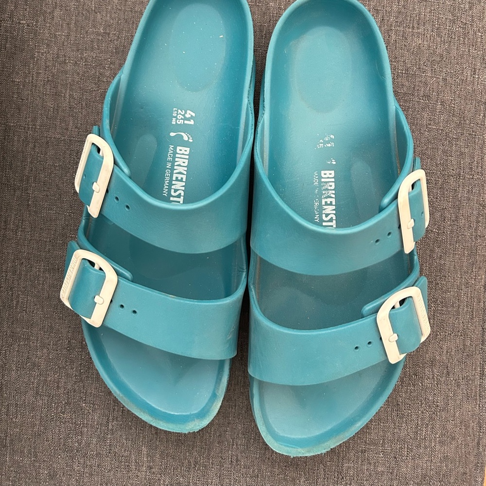 Womens Birkenstock tealish blue